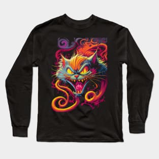 Psychedelic Cat 25.0 Long Sleeve T-Shirt